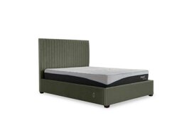 Sam 133cm Headboard Electric Ottoman Bed Frame - King Size - Faremont Hunter - Bedroom Furniture