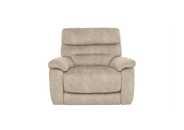 Comfort Story - Nimbus Fabric Power Recliner Chair with Power Headrest - Cream