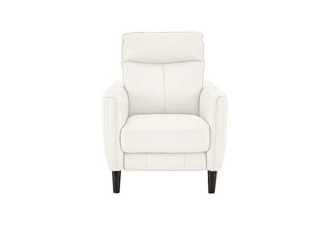 World of Leather - Compact Collection Petit NC Leather Armchair - NC Star White