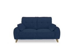 Malmo Fabric 2 Seater Sofa - R330 Steel Blue