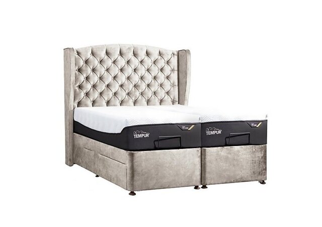 TEMPUR - Suffolk Adjustable Disc Divan Base - Super King