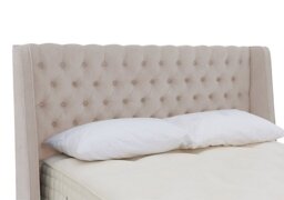 Hypnos - Bespoke Kingshill Floor Standing Headboard - Double - Maestro Orchid