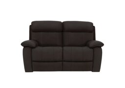 World of Leather - Moreno 2 Seater BV Leather Power Recliner Sofa with Power Headrests - Dark Chocolate