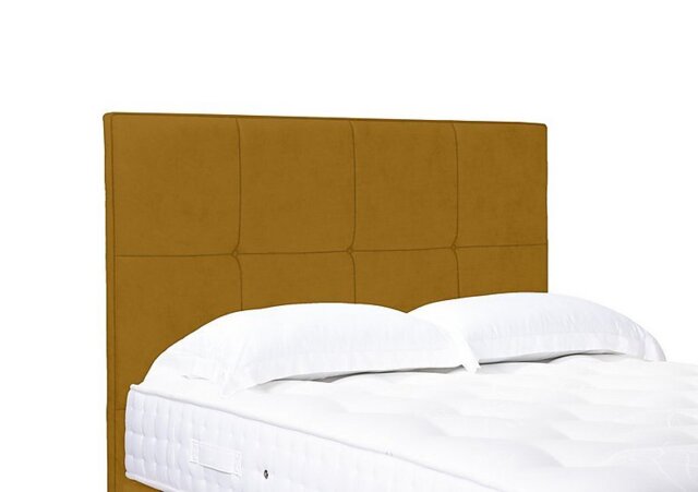 Artisan Collection Reigns High Floor Standing Headboard - Double - Plush Corn