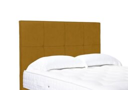 Artisan Collection Reigns High Floor Standing Headboard - Double - Plush Corn
