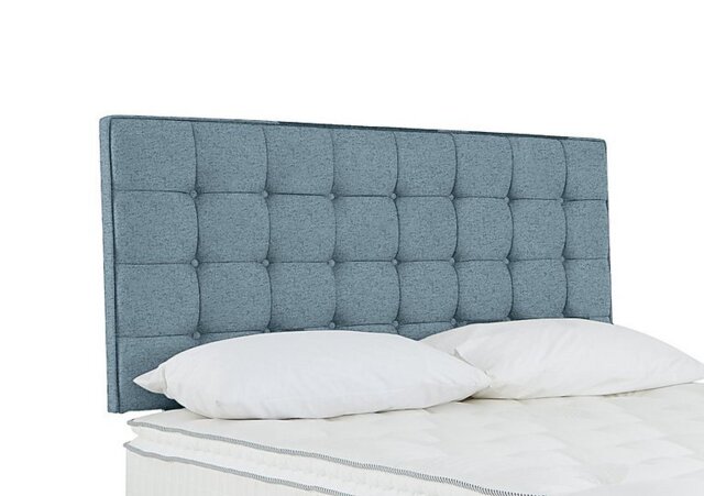 Sleepeezee - Bowmore Strutted Headboard - Small Double - Weave Teal