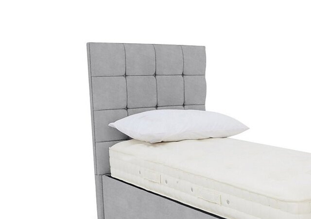 Artisan Collection Kaito Standard Floor Standing Headboard - Single - Aston Silver