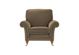 Parker Knoll - Burghley Leather Chair - Como Sage