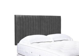 Artisan Collection Cadenza High Strutted Headboard - Single - Dapple Mink