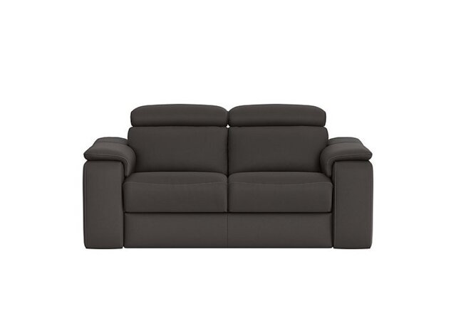 Nicoletti - Davide 2 Seater Leather Sofa - Torello Grigio Scuro