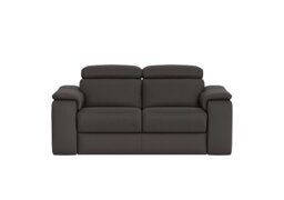 Nicoletti - Davide 2 Seater Leather Sofa - Torello Grigio Scuro