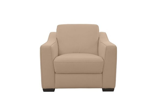 World of Leather - Optimus BV Leather Armchair - BV Pebble