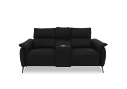 Jude Leather 2 Seater Power Recliner Sofa with Smart Console and Power Headrests