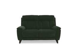 Dreamer 2 Seater Fabric Sofa with Power Recliner - Green - Sofas and Armchairs