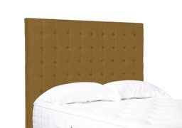 Artisan Collection Dot High Floor Standing Headboard - Double - Plush Corn