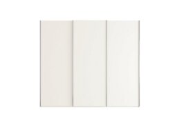 Wiemann - Oxford 3 Door Sliding 250 cm Wardrobe - White