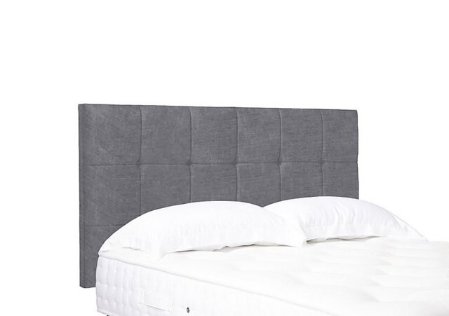 Artisan Collection Kaito Standard Strutted Headboard - Single - Aston Steel