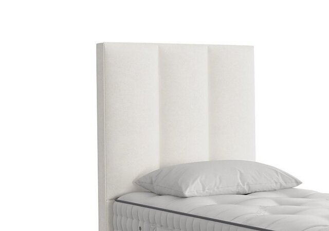 Vispring - Ceto Floor Standing Headboard - Single - Faux Suede Snow