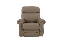G Plan - Avon Leather Power Recliner Armchair - Cambridge Taupe