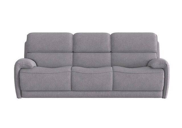 Link 3 Seater Fabric Sofa - R27 Pewter