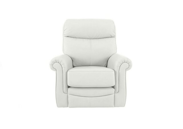 G Plan - Avon NC Leather Armchair - Oxford Chalk