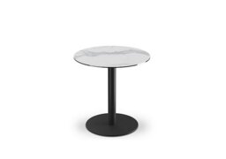 Pique Round Dining Table - 75-cm - Matt Marble - In Time for Christmas