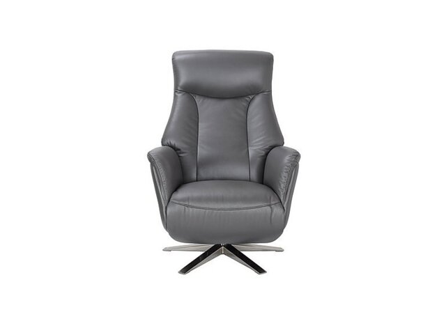 Sicily Leather Look Swivel Power Recliner Chair