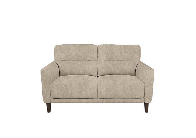 Uno Fabric 2 Seater Sofa - Cream
