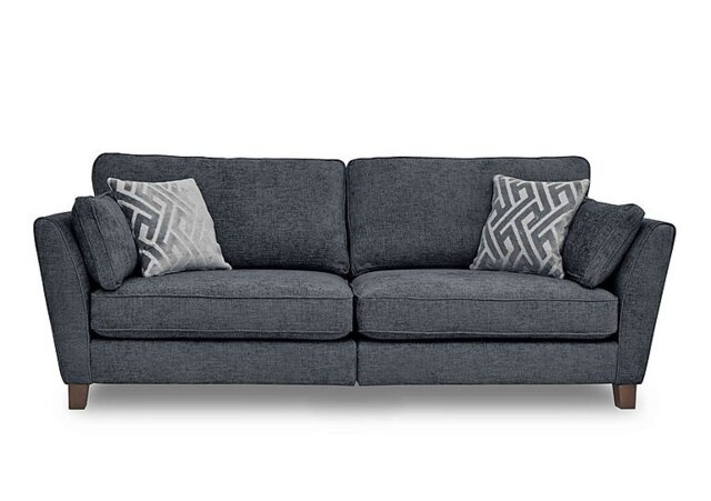 Tabitha 4 Seater Split Frame Sofa - Navy