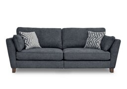 Tabitha 4 Seater Split Frame Sofa - Navy