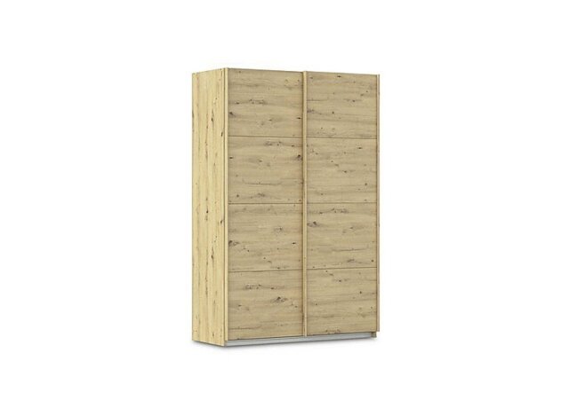Rauch - Freja 136cm 2 Door Sliding Oak Wardrobe