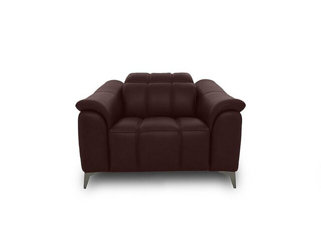 Angelo Leather Chair - Burgundy