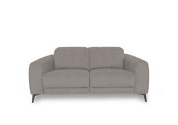 Ezra 2 Seater Fabric Sofa - Opulence Silver