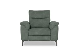 Morgan Fabric Power Recliner Chair - Dexter Fern