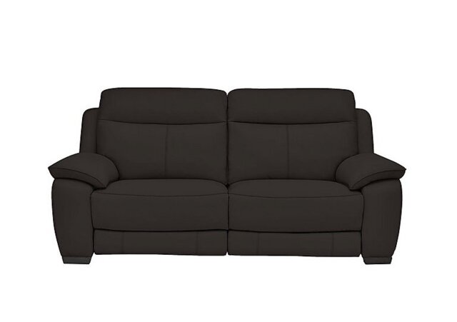 World of Leather - Starlight Express 3 Seater BV Leather Sofa - Dark Chocolate