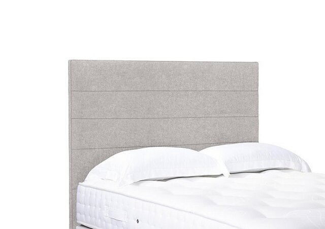 Artisan Collection Natsu High Floor Standing Headboard - Single - Tweed Stone