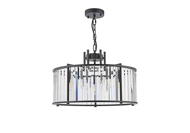 Kira 5 Light Pendant - Black