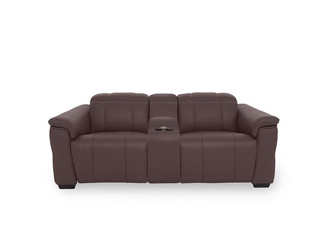 Inca NC Leather 2 Seater Power Recliner Sofa with Pop Up Light Console and Power Headrests