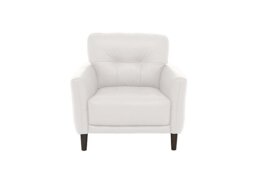 World of Leather - Uno NC Leather Chair - NC Star White