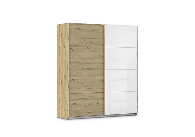 Rauch - Freja 181cm 2 Door Sliding Decor Wardrobe With Glass Door