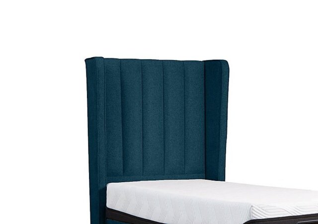TEMPUR - Suffolk Wickham Floor Standing Headboard - Single - Aqua