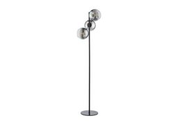 Lycia 3 Light Floor Lamp - Black