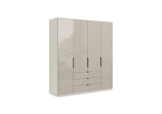 Wiemann - Amara 200cm 4 Door Combi Wardrobe with Glass Doors and Drawers