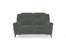 Panache Fabric 2 Seater Power Recliner Sofa with Power Headrests - Dexter Moss
