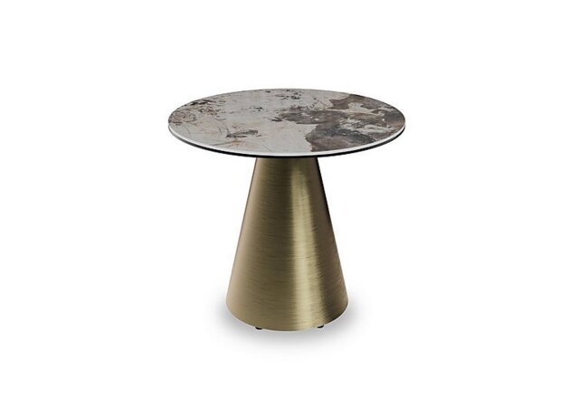Felipe Lamp Table with Gold Base