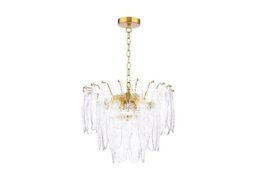 Kenza Glass 6 Light Ceiling Pendant