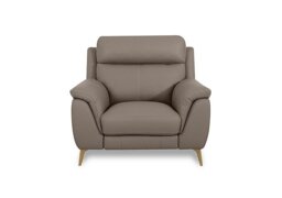 World of Leather - Eclipse Leather Power Recliner Chair with Power Headrest