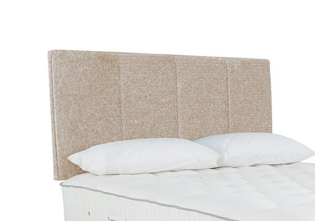 Sleepeezee - Haig Floor Standing Headboard - Small Double - Tweed Cream
