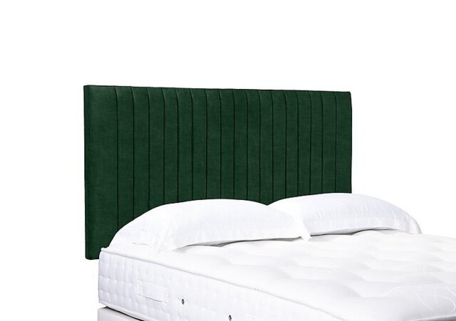 Artisan Collection Cadenza High Strutted Headboard - Single - Tormaline Green