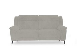 Panache Fabric 3 Seater Sofa - Opulence Silver